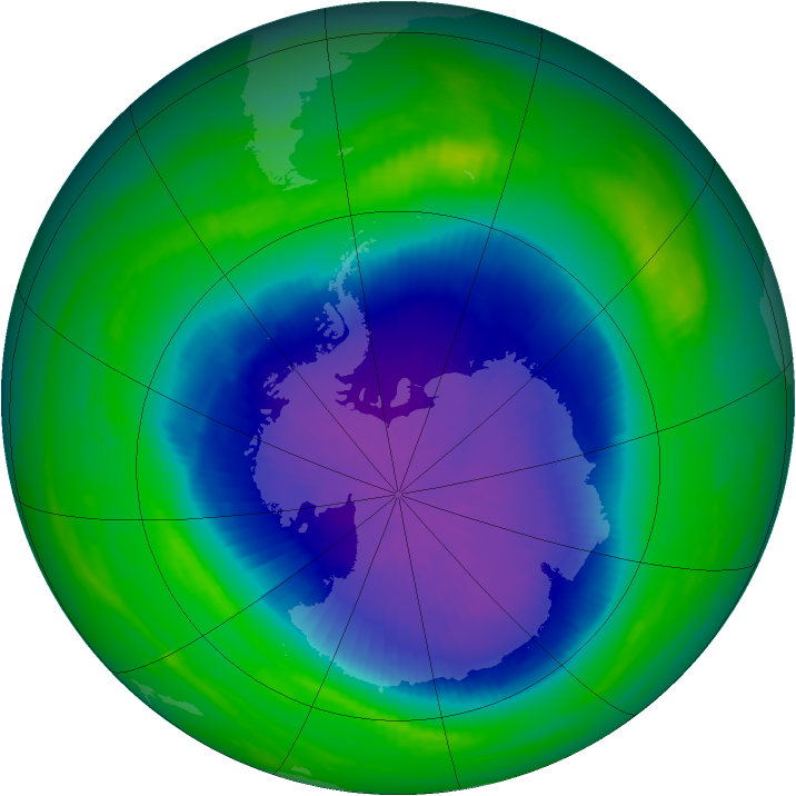 Ozone Map 1987-10-22